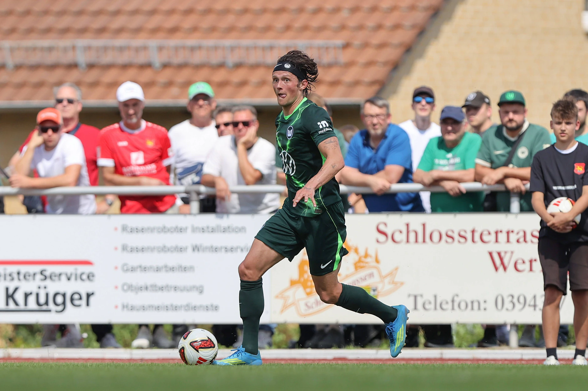 Fabian Reese im Trikot des VfL Wolfsburg. Das tut noch immer jedem Hertha-Fan weh.