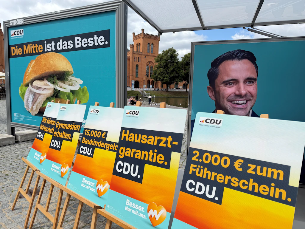 MeckPomms CDU will mit Fischbrötchen Wähler ködern