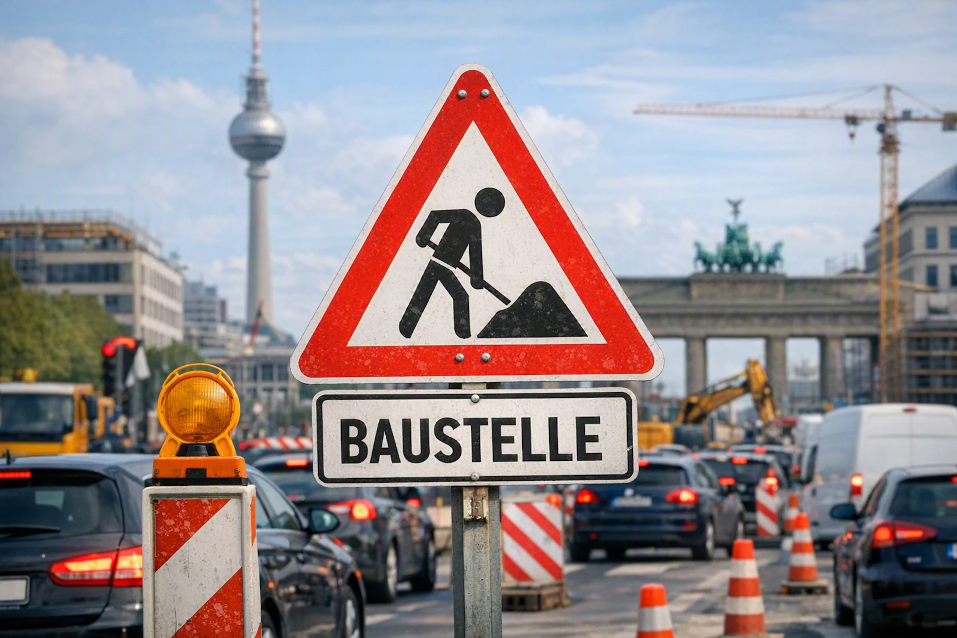 Berliner kennen sich mit Baustellen bestens aus, denn in der Hauptstadt wird ständig überall gebuddelt. Jetzt bahnt sich eine neue Langzeit-Baustelle an.
