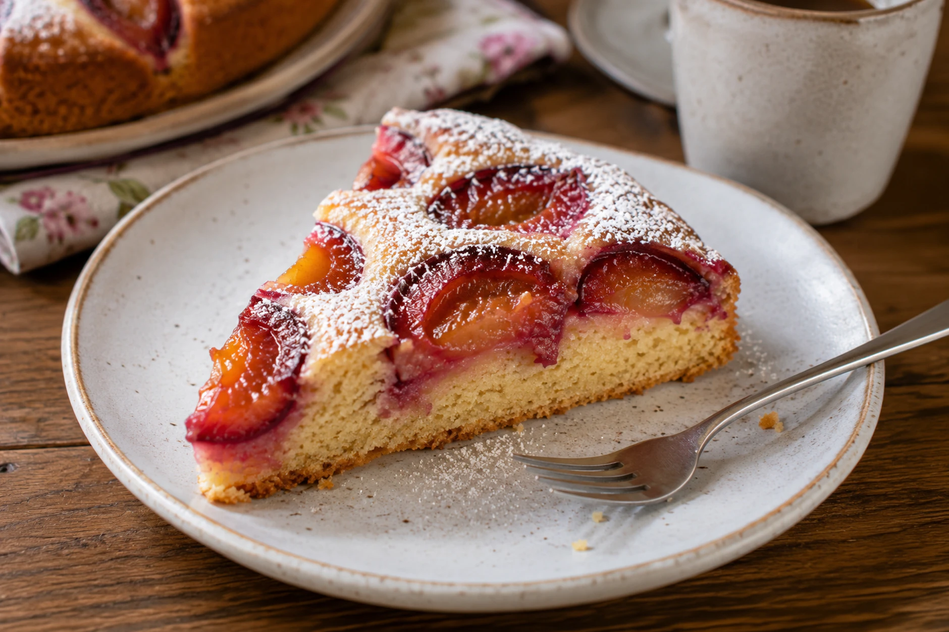 Lust auf ein leckeres Stück Pflaumenkuchen am Wochenende? Mit Omas einfachem Rezept gelingt es garantiert Dieser Kuchen ist so saftig, dass er auf der Zunge zergeht!