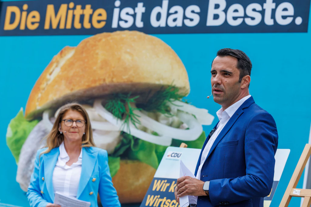 Die CDU geht mit dem Slogan „Die Mitte ist das Beste“ in den Wahlkampf