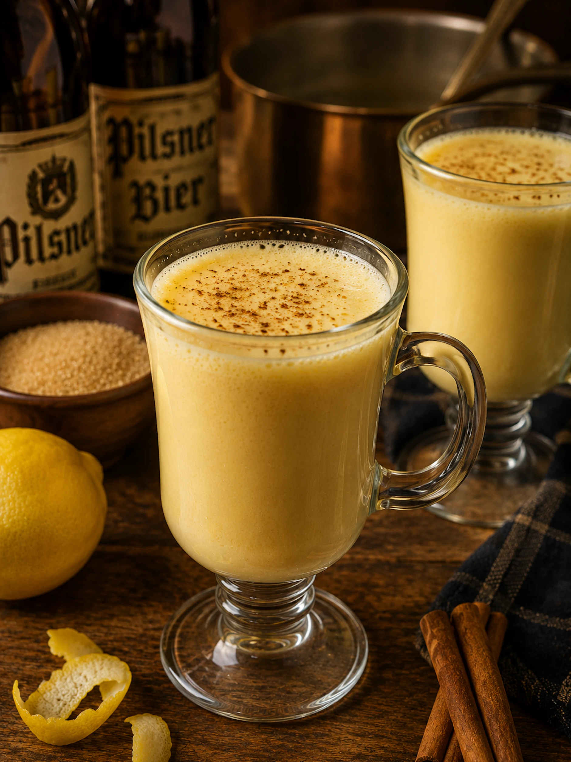 Der Bier-Flip aus der DDR kann laut Rezept kalt oder warm serviert werden. Haben Sie das Getränk zu DDR-Zeiten mal probiert?