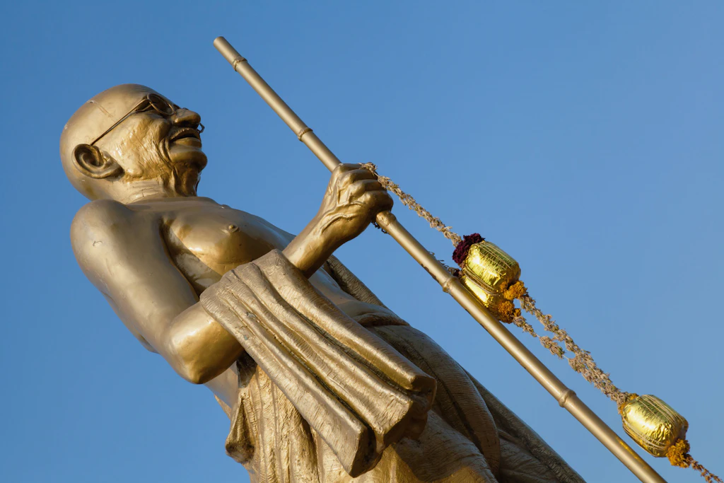 Mahatma Gandhi: „Es gibt keinen Weg zum Frieden. Frieden ist der Weg!“