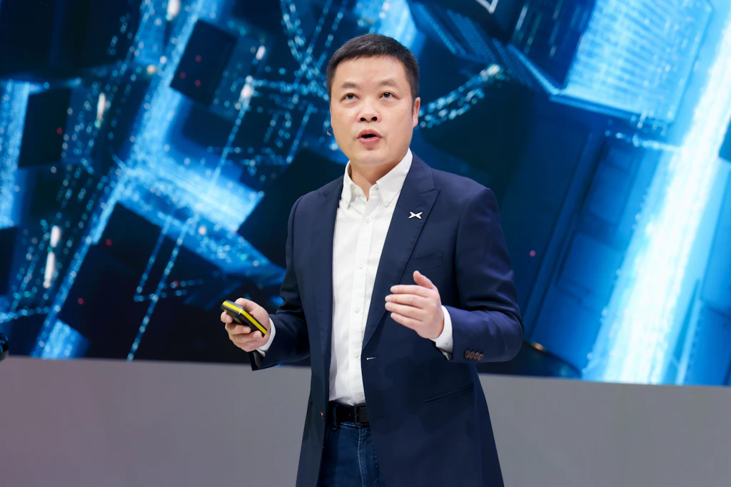 Xpeng-Gründer He Xiaopeng will mittels KI den Automarkt aufmischen: Der 48-Jährige wurde mit Software reich.