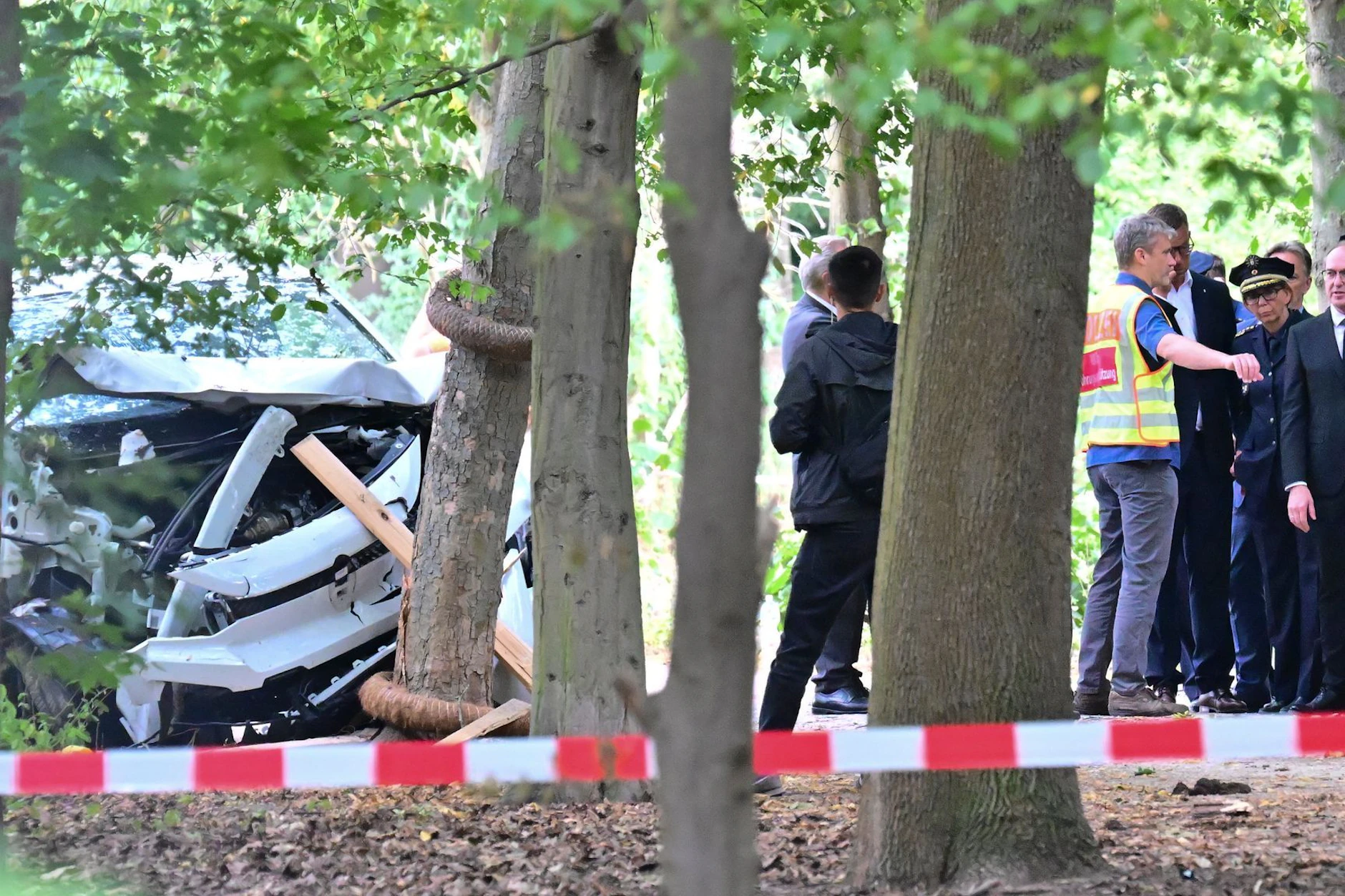 Mit diesem weißen Transporter raste der mutmaßliche Täter Abdul Ballout in die Menschenmenge.