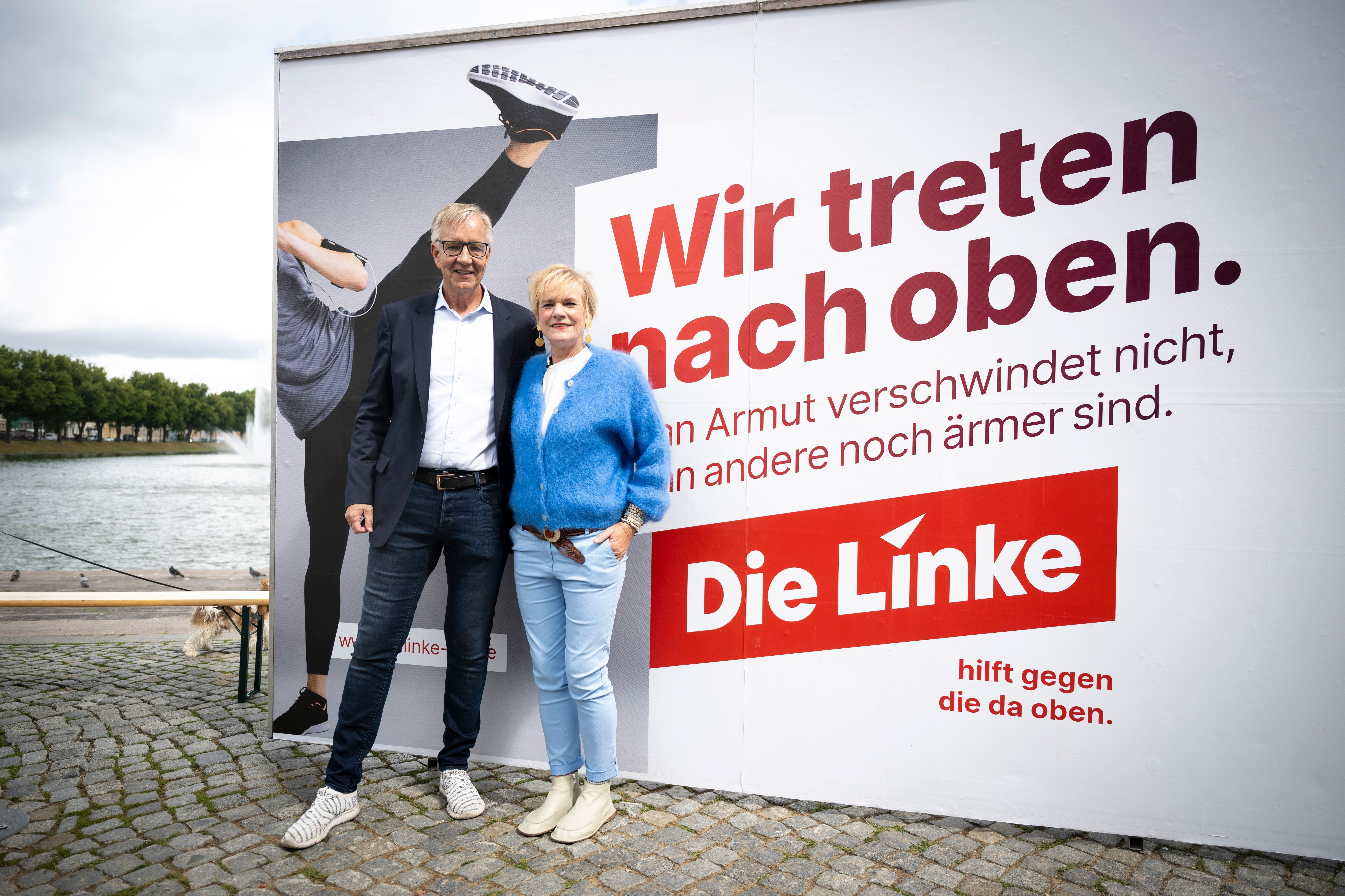 „Wir treten nach oben“: Die Linke bläst in Schwerin zum Wahlkampf