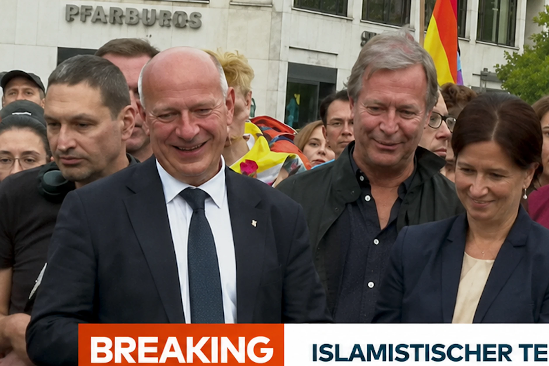 Kai Wegner lacht bei Trauermarsch: Empörung nach CSD-Anschlag