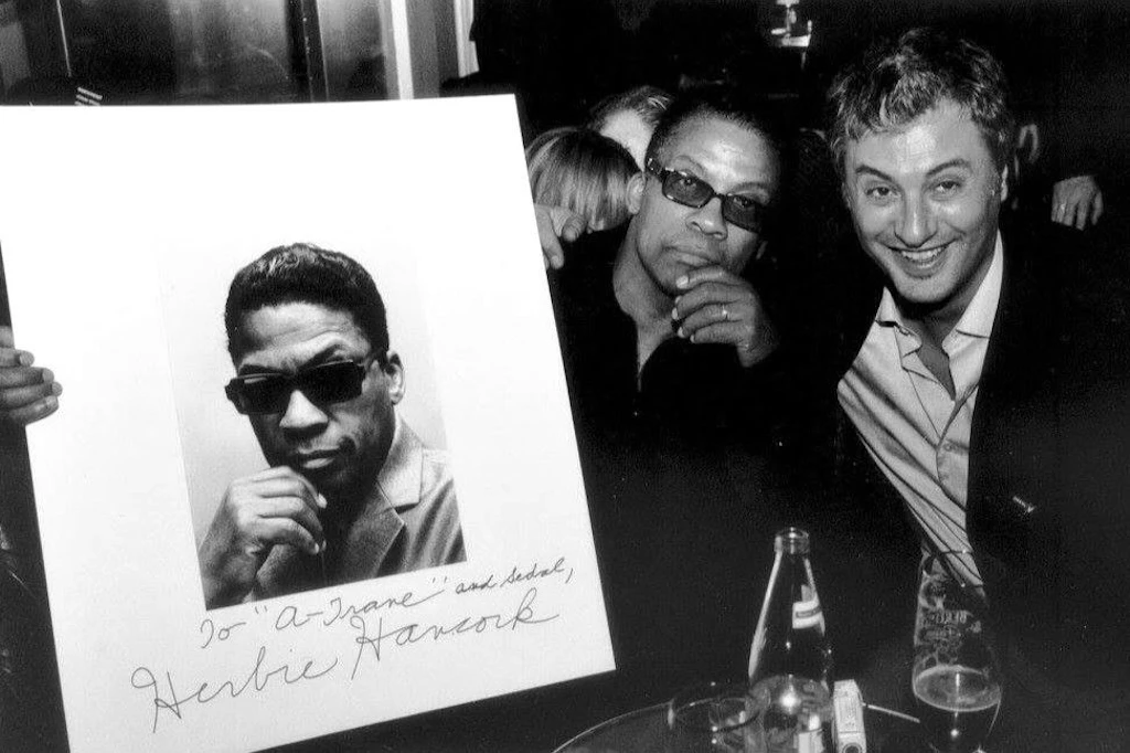 Jazzlegende Herbie Hancock mit Sedal Sardan im A-Trane Berlin.