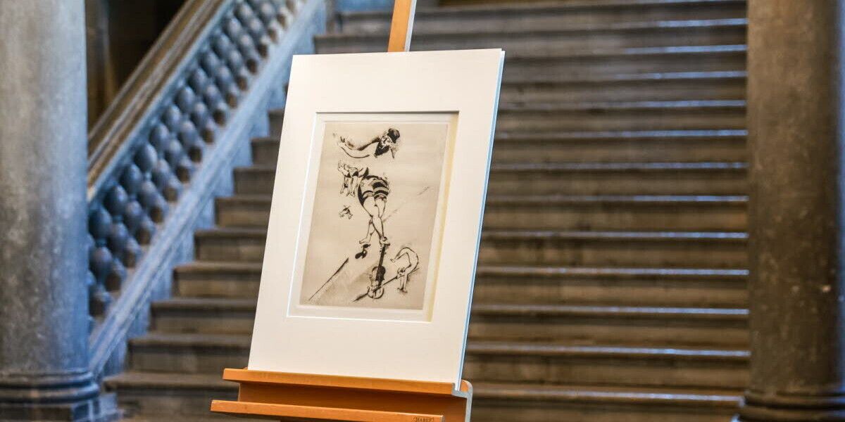 Beim Zoll vergessen: In Frankreich fand man einen echten Chagall