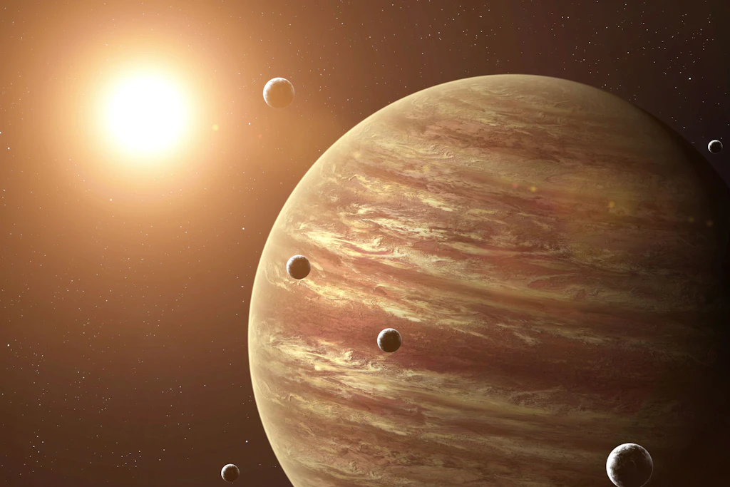 Jupiter und seine Monde