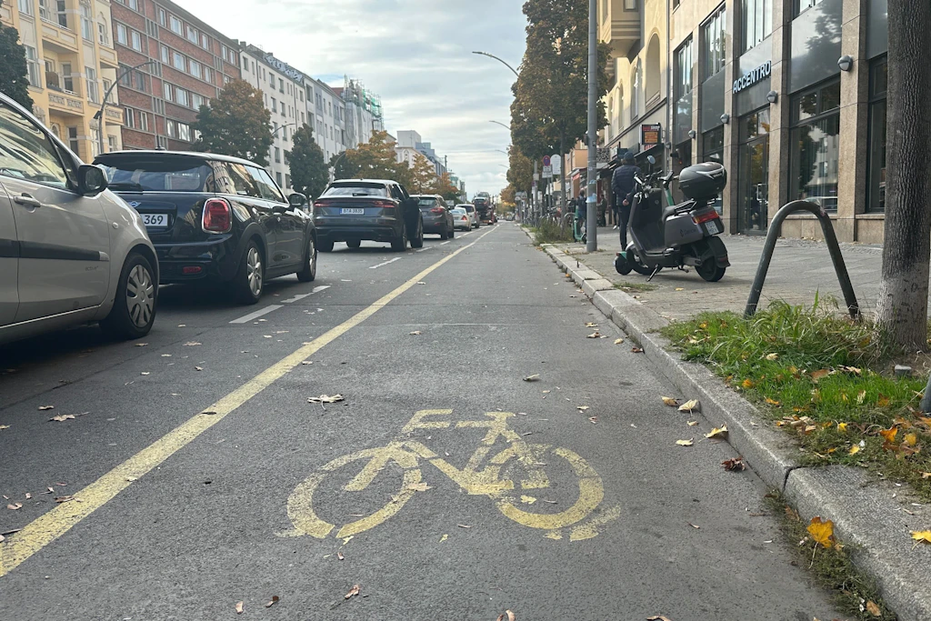 Über den Radweg in der Kanstraße wird seit Längerem gestritten.