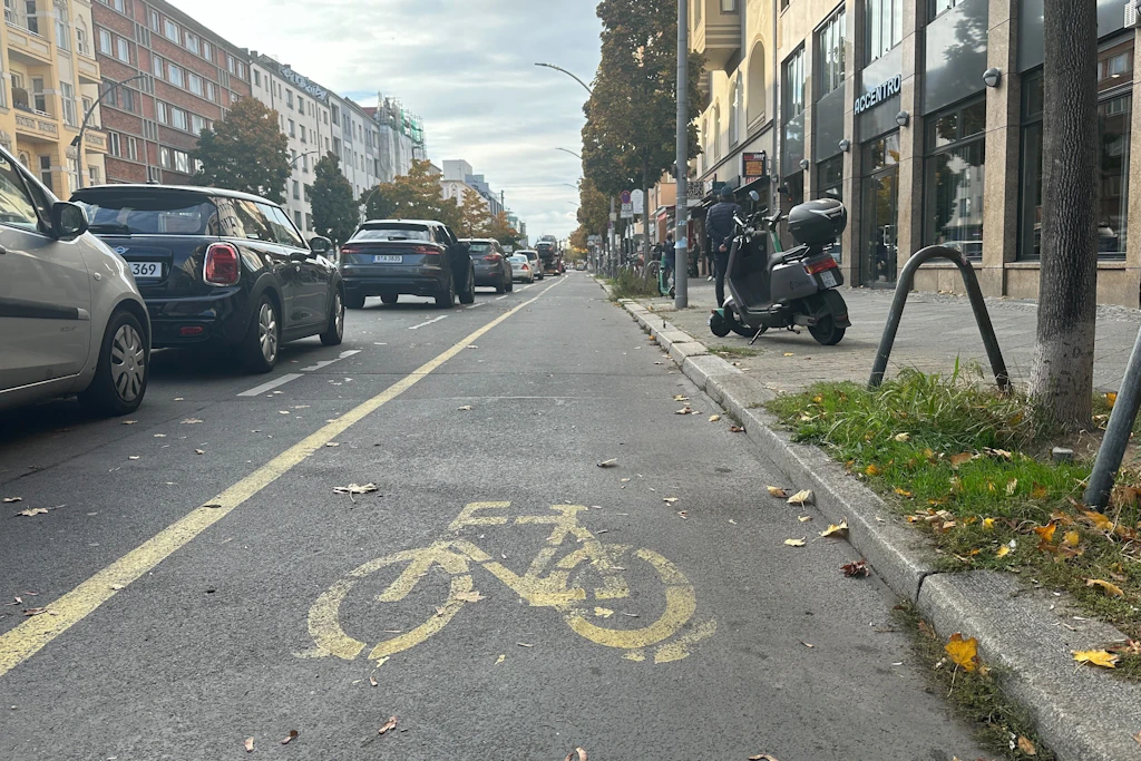 Über den Radweg in der Kanstraße wird seit Längerem gestritten.