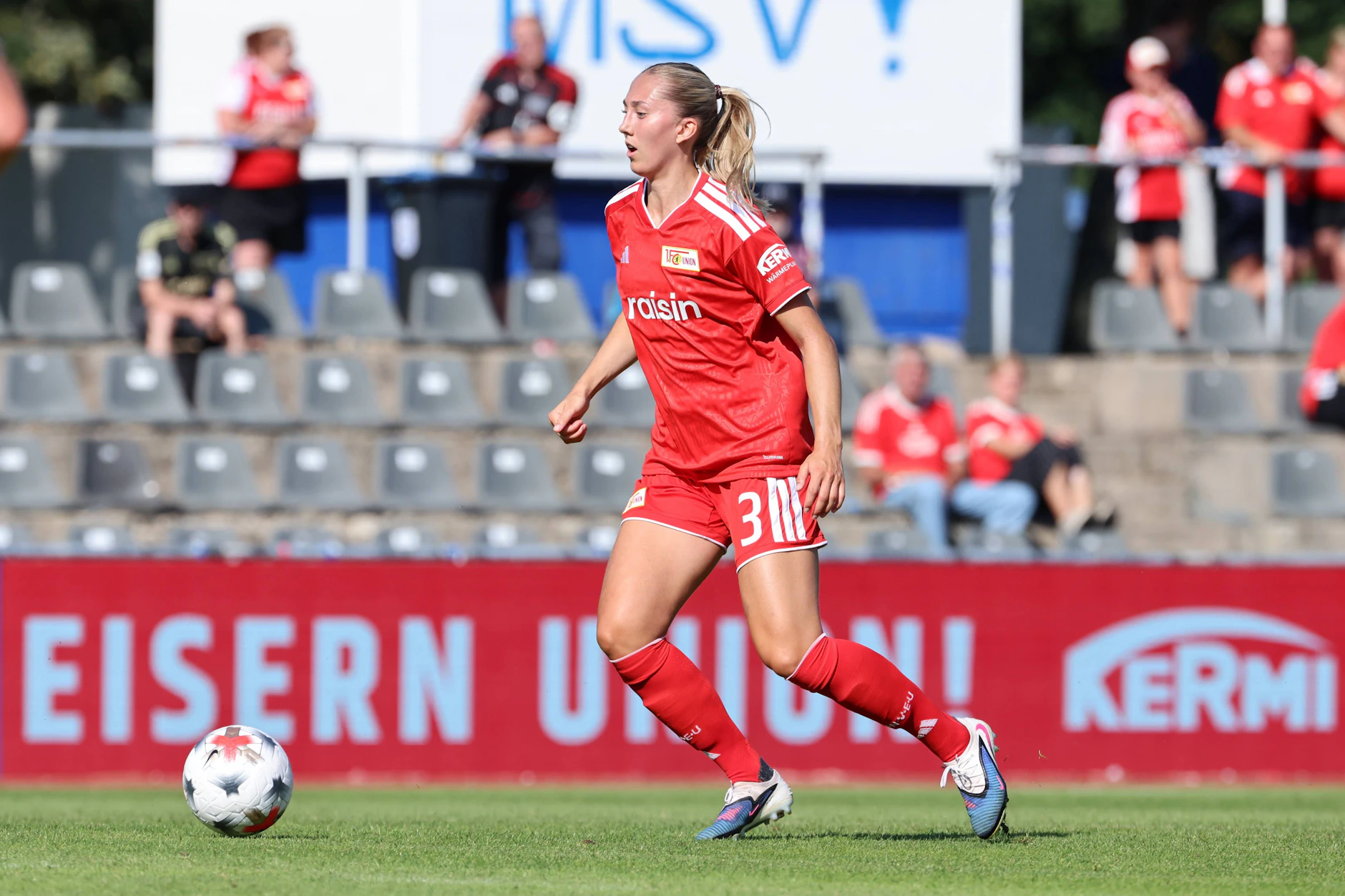 Silje Helgesen wird sich mit Union auch auf ausreichend Fanunterstützung am Montagabend verlassen können.
