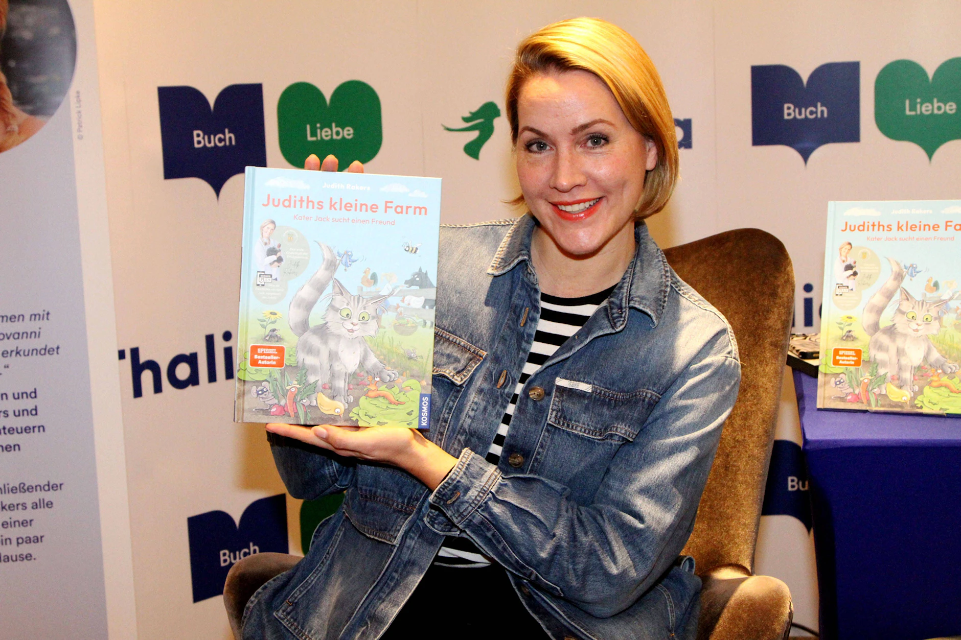 Über ihr Farmleben hat Judith Rakers auch ein Kinderbuch geschrieben.
