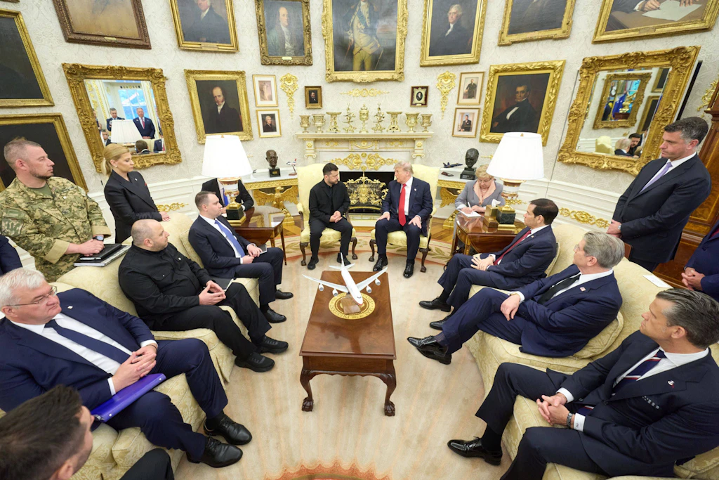 Der ukrainische Präsident Wolodymyr Selenskyj traf sich mit US-Präsident Donald Trump im Weißen Haus.