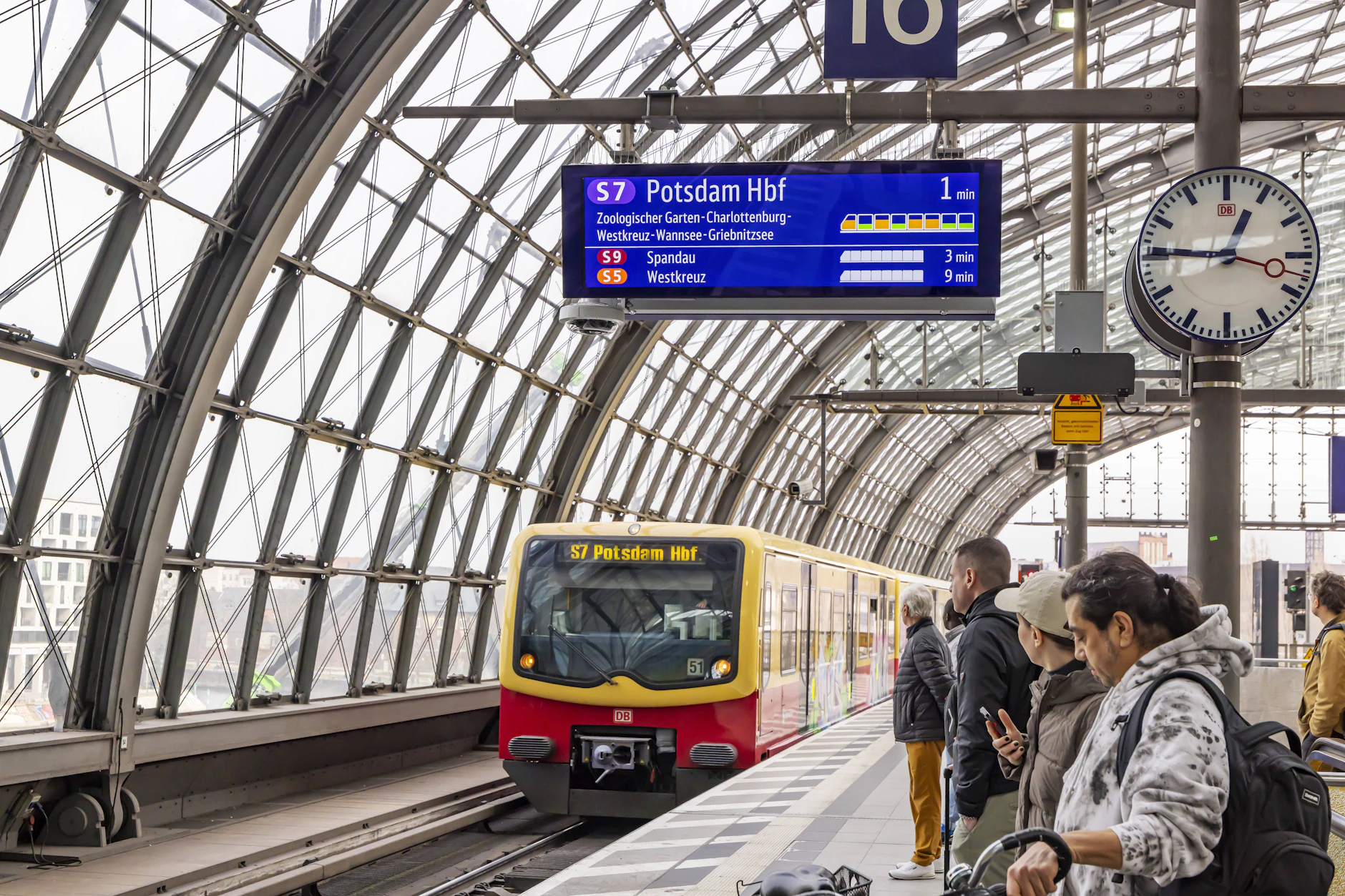 Die S7 fährt in den kommenden Tagen nicht nach Potsdam.
