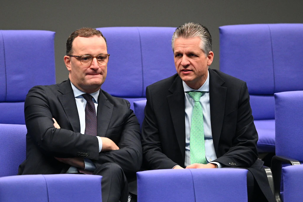 In besseren Zeiten: Spahn und Nachfolger Frei.