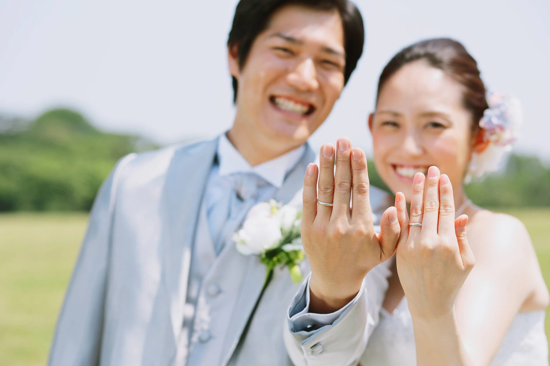 Bereits 265 Paare feierten dank der App der Tokioter Regierung Hochzeit (Symbolfoto).