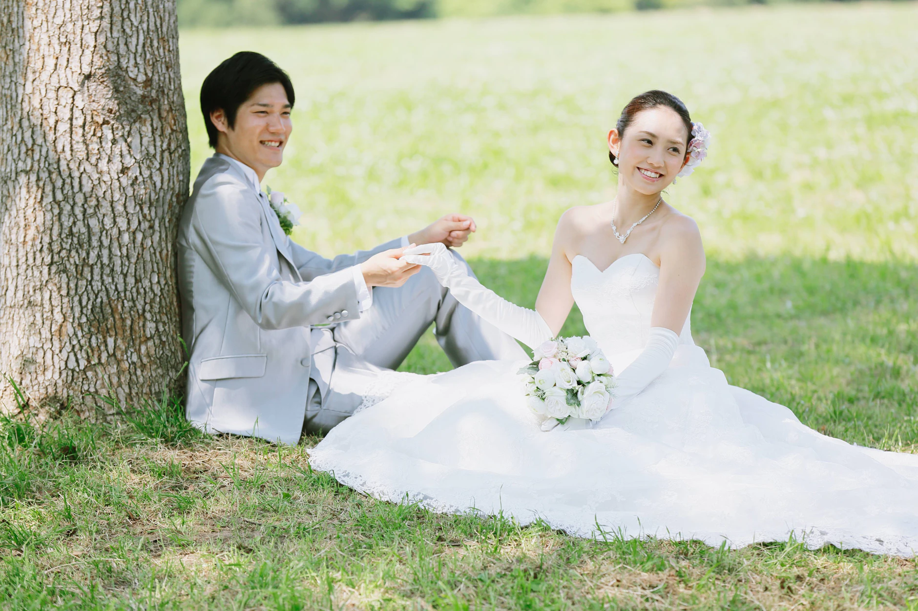 Viele Japaner wollen zwar heiraten, aber tun nichts dafür, einen möglichen Partner kennenzulernen. Bei diesen beiden hat's geklappt (Symbolfoto)