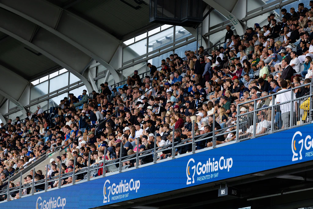 Zuschauer des Gothia Cup in Schweden