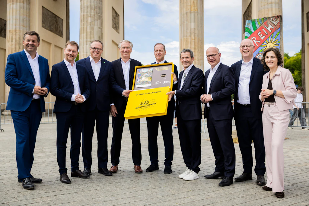Berlin, Sachsen, Sachsen-Anhalt und Thüringen haben sich gemeinsam um den Grand Départ der Tour de France 2029 beworben.