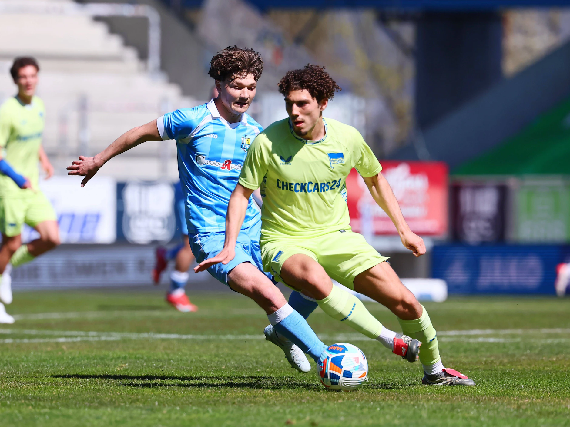 Selim Telib glänzte vergangene Saison in der U23 von Hertha BSC als Stratege vor der Abwehr.