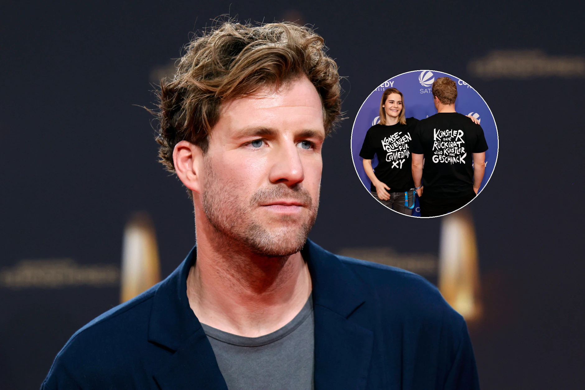 Hazel Brugger und ihr Mann Thomas Spitzer stellten sich bem Comedypreis 2021 öffentlich gegen Luke Mockridge.