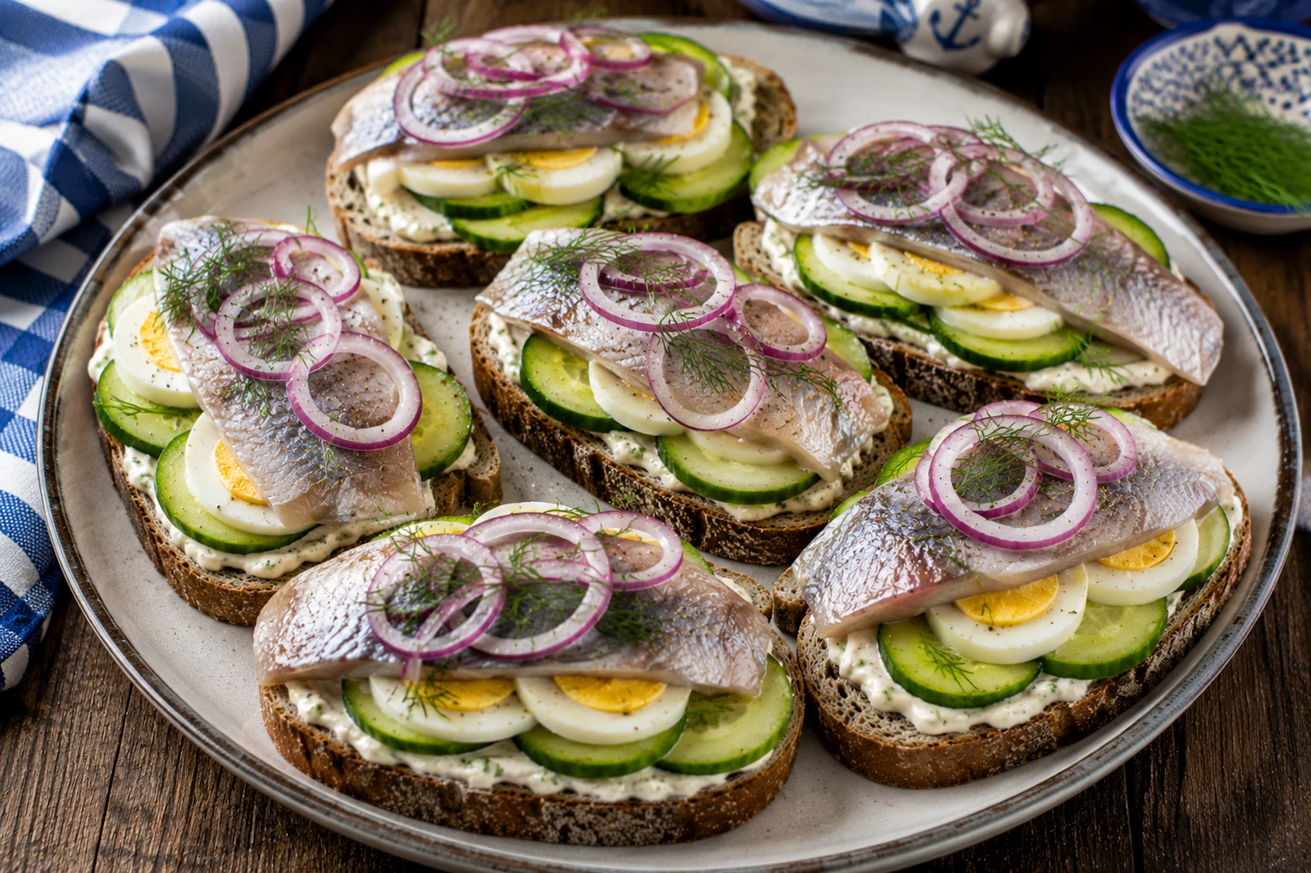 Ostseestulle: Dieses Schnitte-Rezept bringt Urlaubsgefühl aufs Brot!