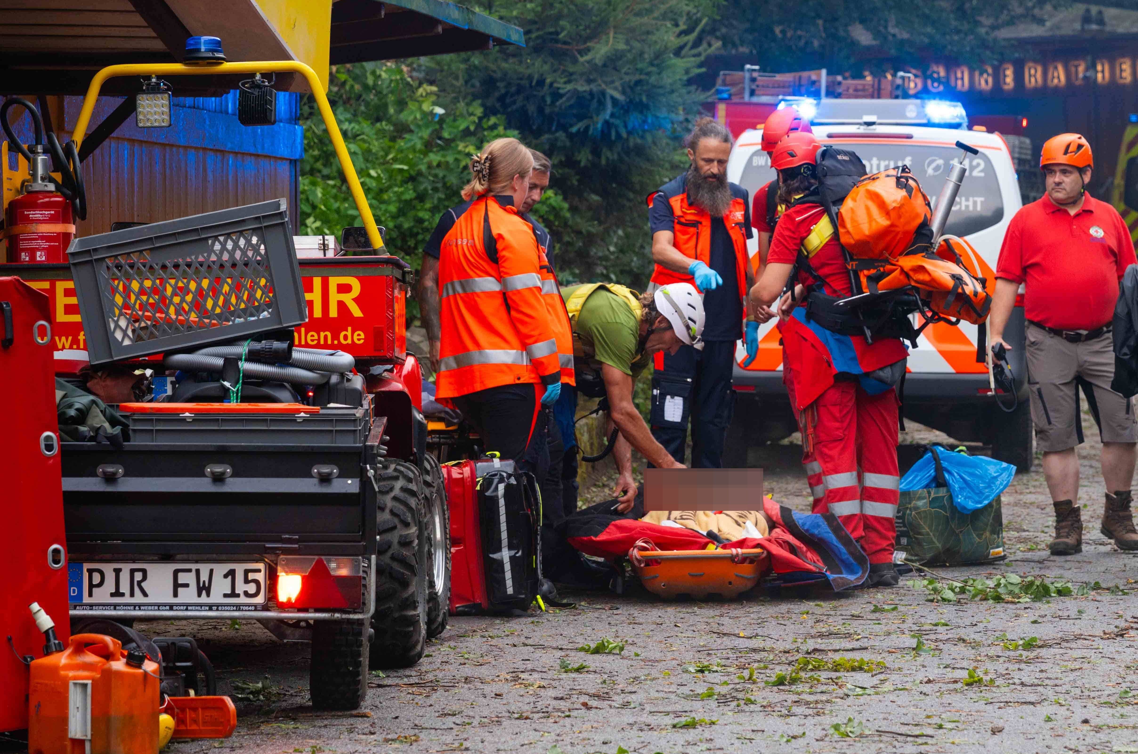 Todes-Unwetter in Sachsen: Mann packt aus! So war es mitten im Sturm
