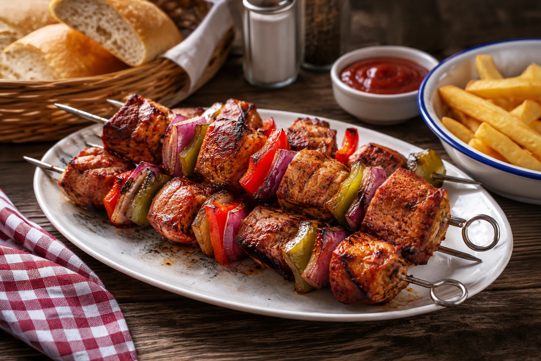 Richtig lecker, richtig deftig: Schaschlik ist eine echte Spezialität aus dem Osten, die auf keinem Grillabend fehlen sollte. Unser Rezept verrät, wie sie die Grillspieße selber machen.