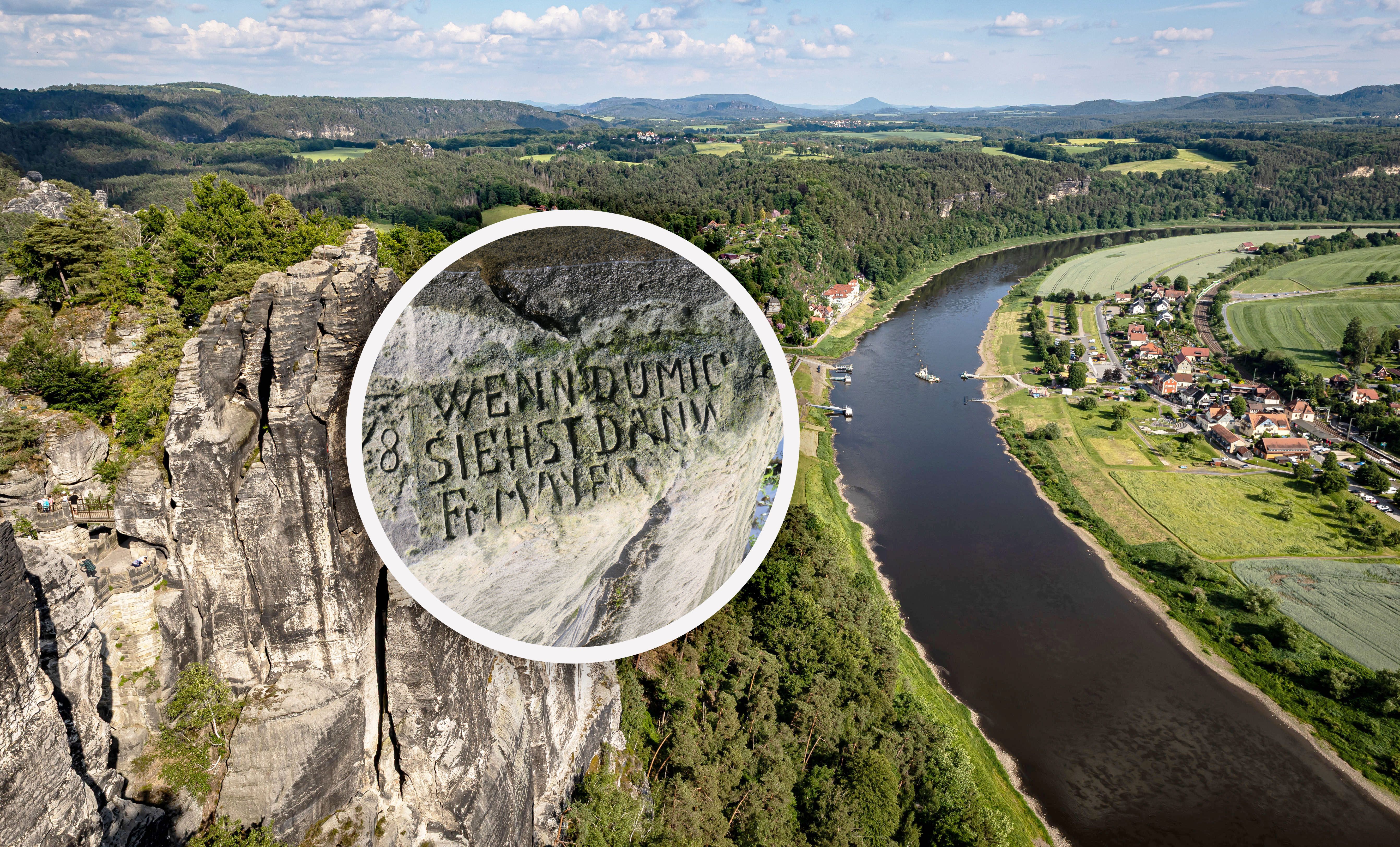 Gruselige Inschriften: Alter Schatz aus der Elbe verbreitet Angst und Schrecken