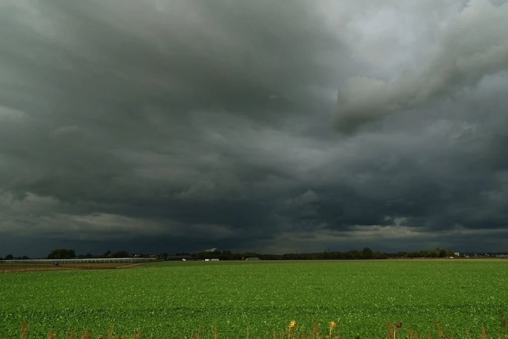 Der DWD warnt am Freitagnachmittag für Ostdeutschland vor Starkregen, Hagel und Böen bis 120 km/h.