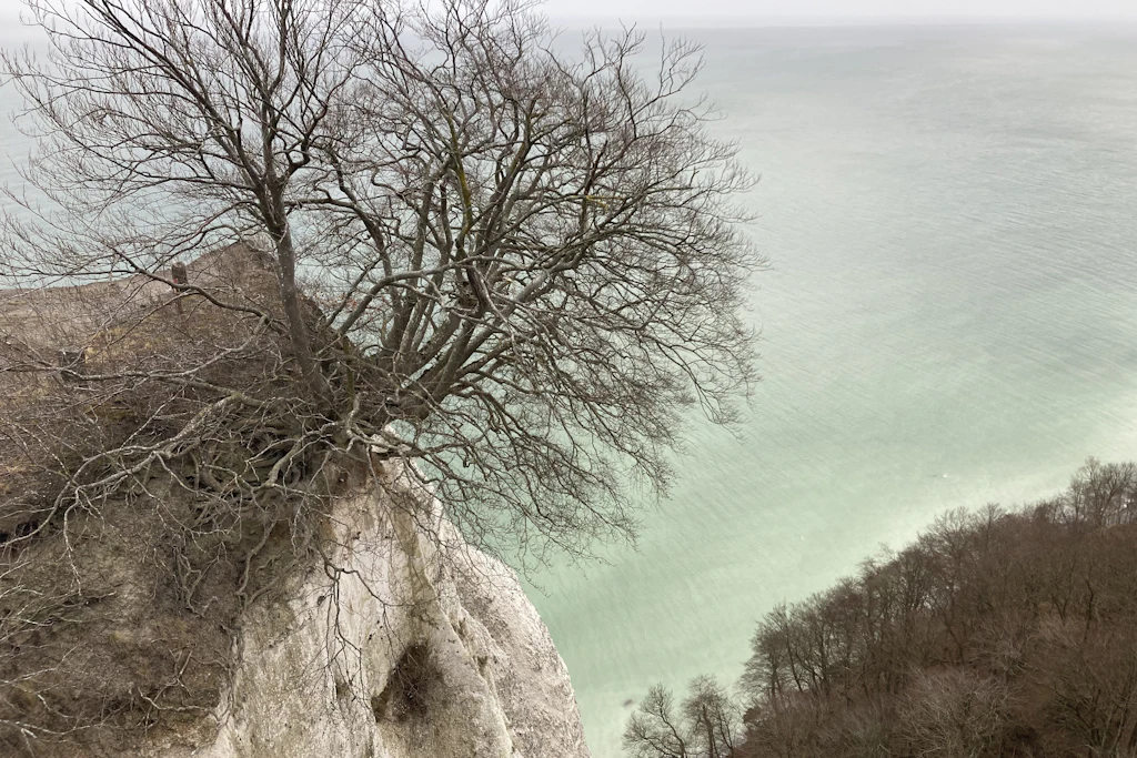 Die Aussicht, die den Maler Caspar-David-Friedrich zu seinem berühmten Bild inspiriert hat.