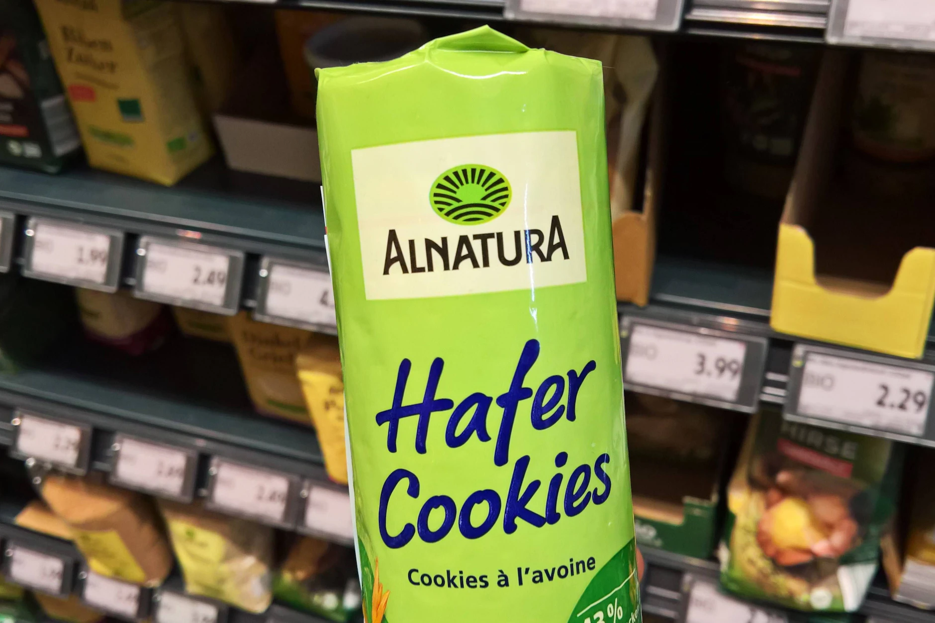 Alnatura ist die beliebteste Bio-Marke in Deutschland. Zukünftig sollen sich die Produkte in den Regalen beim Discounter Netto finden.