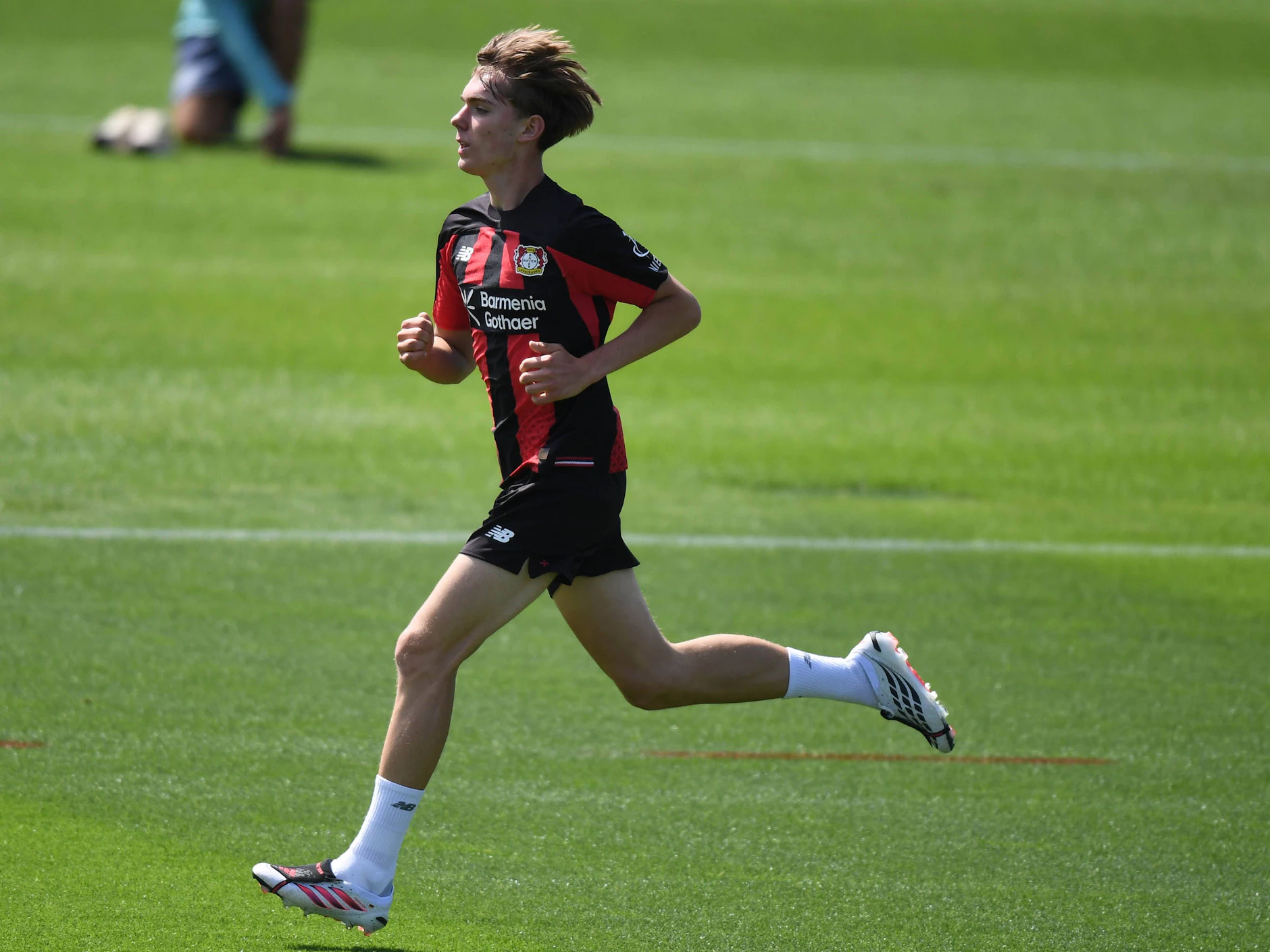 Kennet Eichhorn machte in der vergangenen Woche mehrere Anläufe beim Training. Es klappte nicht, sein Körper ist wegen einer Stoffwechselerkrankung geschwächt.