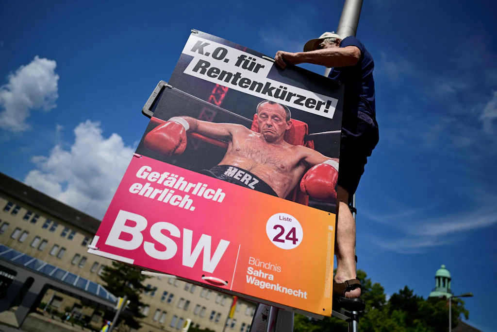 Berlin-Wahl: Trotz Starttermin hängen erste Plakate schon früher – jetzt drohen Strafen