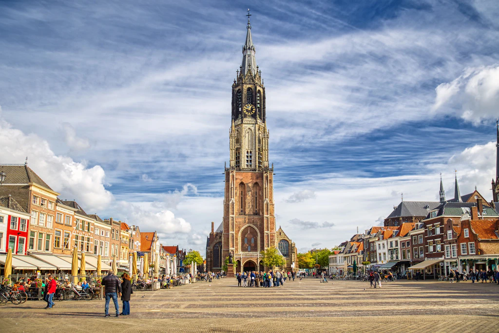 Grabkirche des niederländischen Königshauses: In der Nieuwe Kerk in Delft liegen die Oranier-Nassau seit Wilhelm von Oranien.