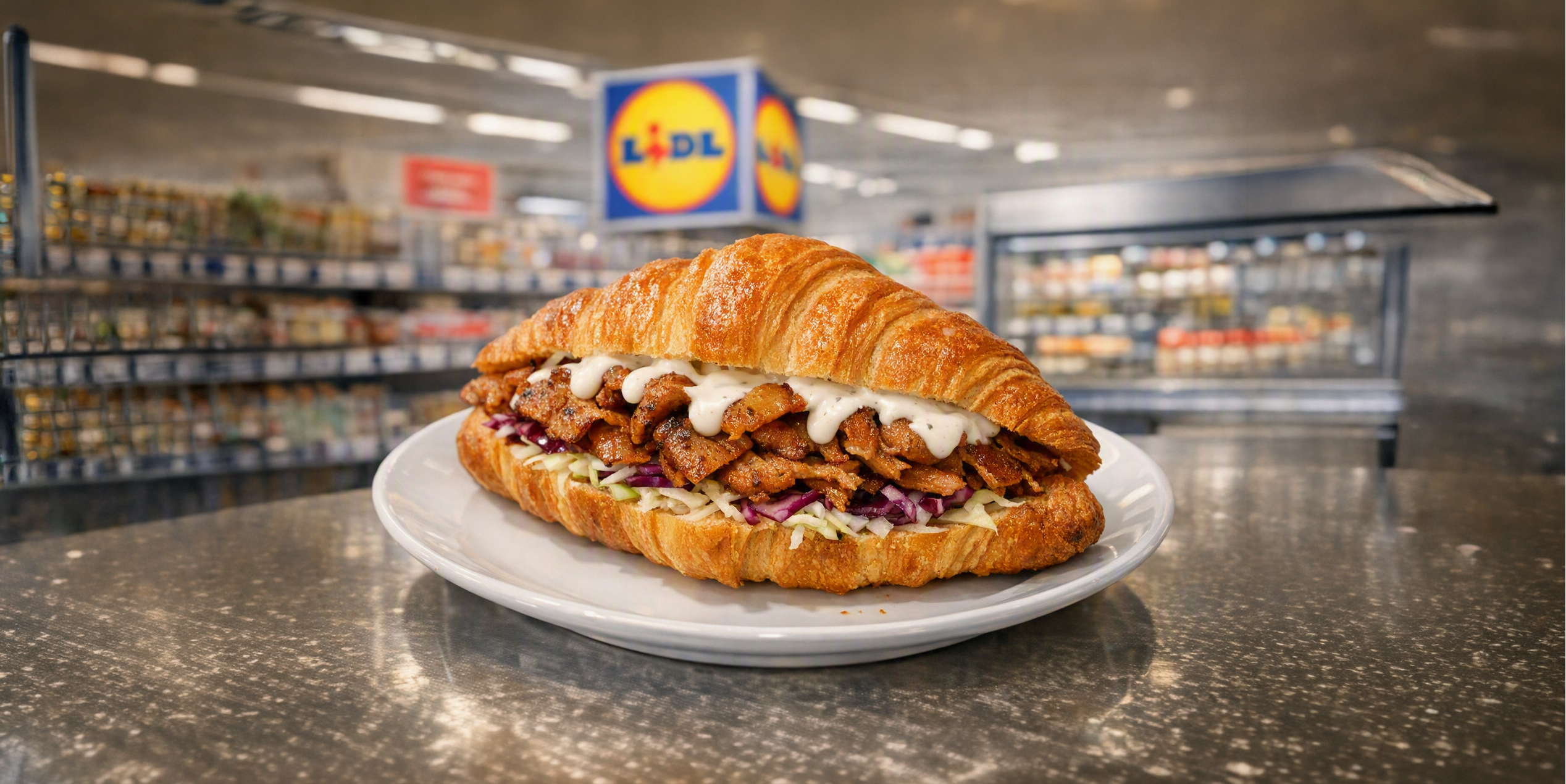 „Kann man essen“: Lidl verkauft Döner-Croissant! So gut ist es wirklich