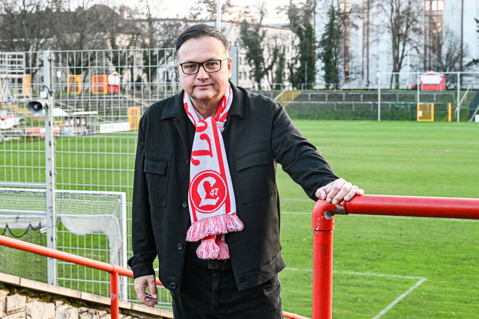 Michael Grunst, Präsident von Lichtenberg 47, ist seitens der Politik inzwischen mehr als irritiert.