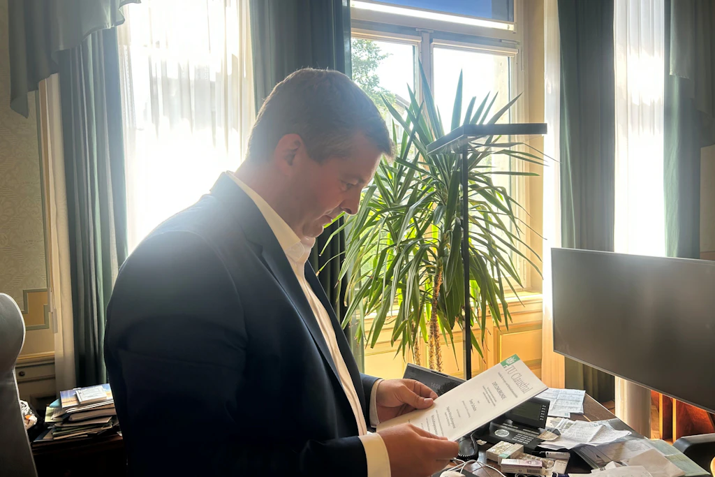 Ministerpräsident Sven Schulze studierte an der Technischen Universität Clausthal.