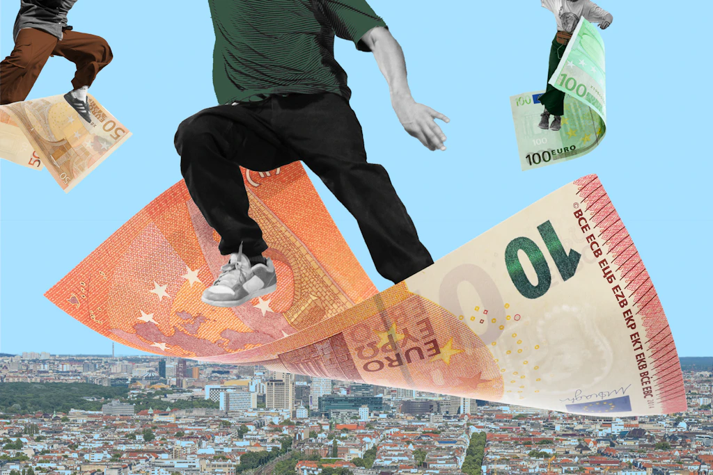 Eine verkehrsberuhigte Zone auf einer eh schon ruhigen Straße: Dafür gibt Berlin Geld aus.
