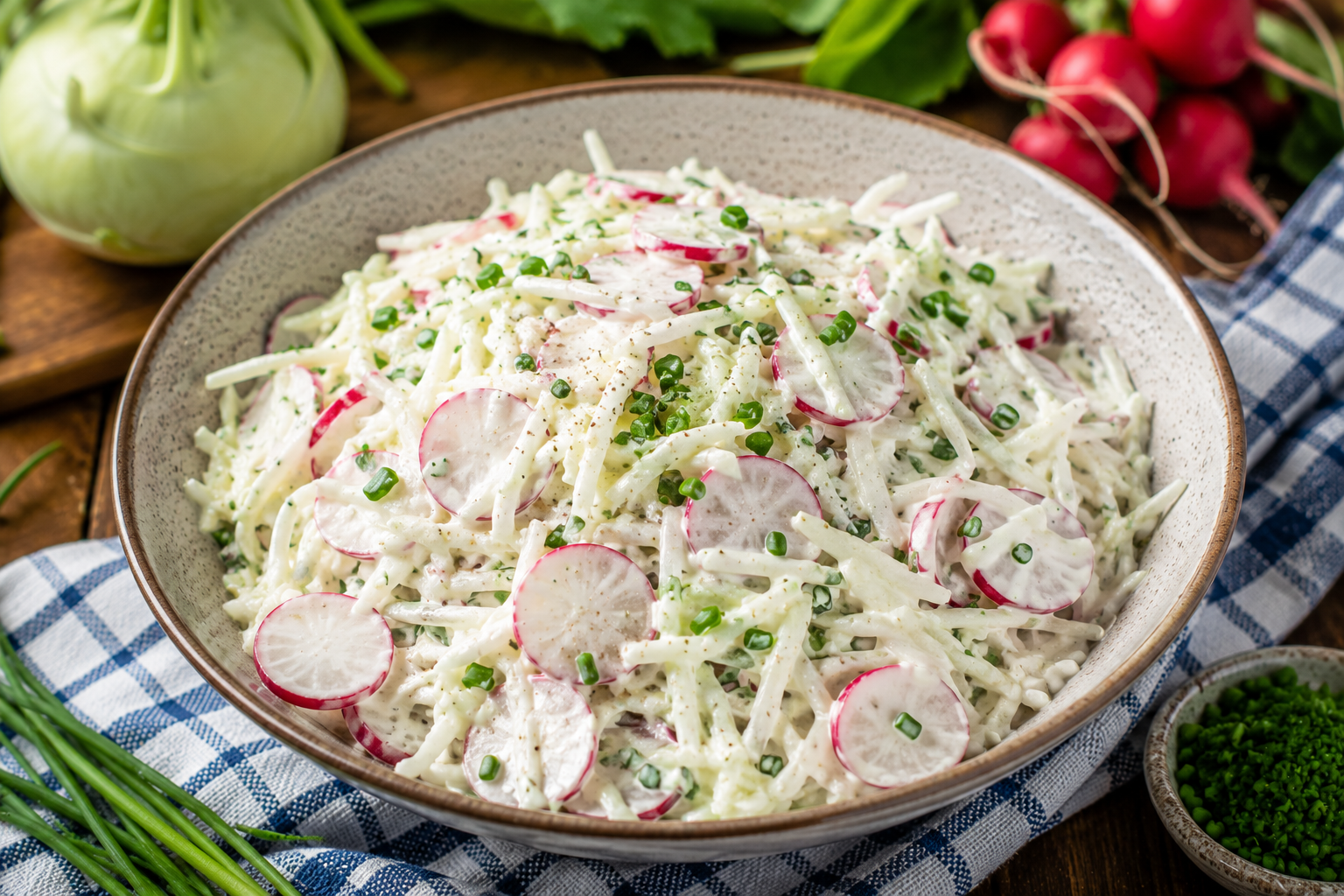 Kohlrabi-Radieschen-Salat: Sommer-Rezept aus der DDR hilft beim Abnehmen