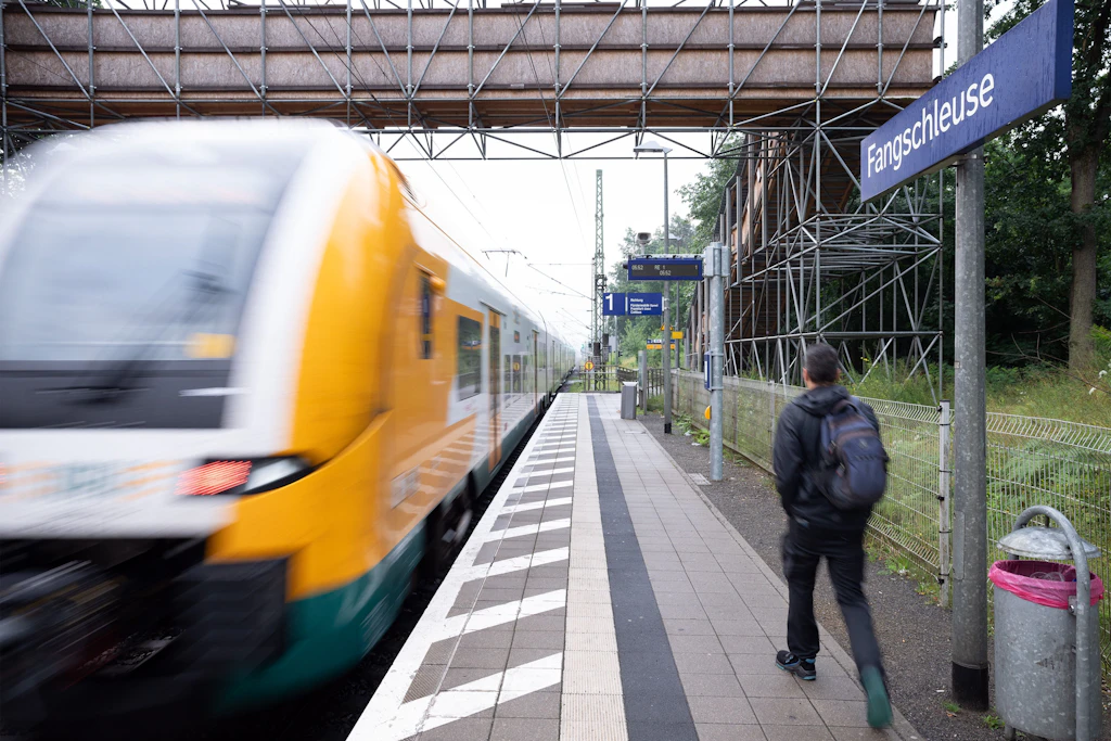 Die geplante Eröffnung des Bahnhofs Fangschleuse muss verschoben werden.