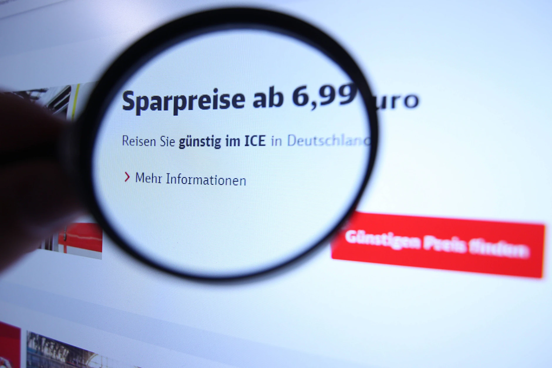 Manchmal ist es besser, die optimalen Wochentage zu buchen, als sich nur auf den Sparpreis-Finder zu verlassen.