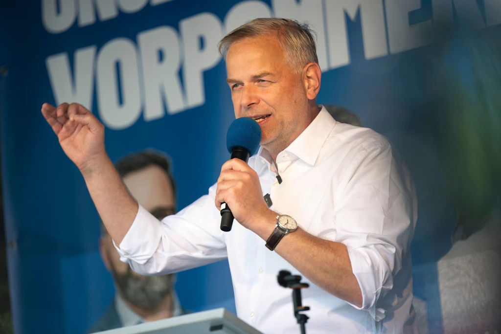 Leif-Erik Holm, ist der Spitzenkandidat der AfD für die kommende Landtagswahl.