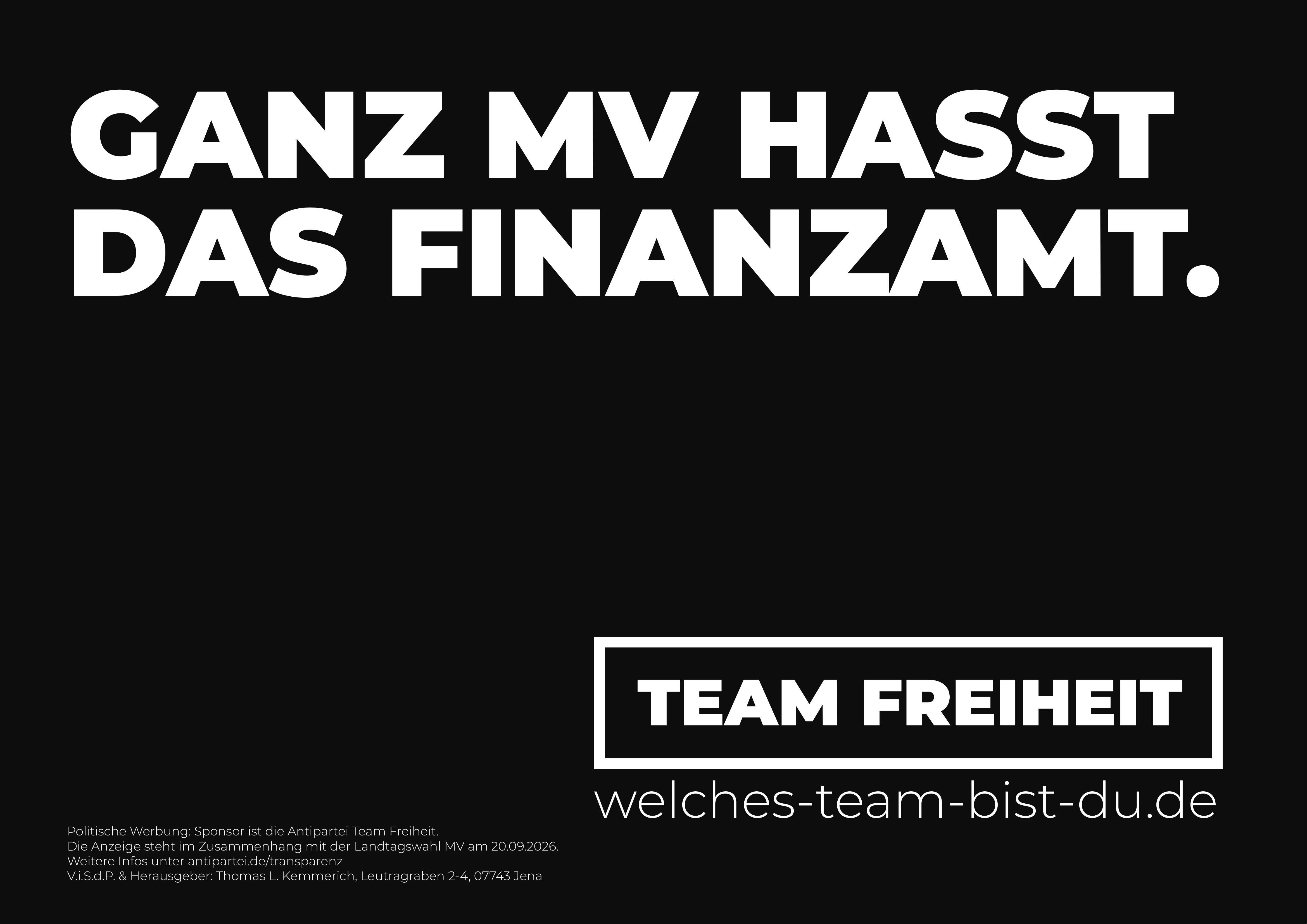 „Hass ist keine Antwort“: MV-Finanzminister stellt sich vor die Finanzämter