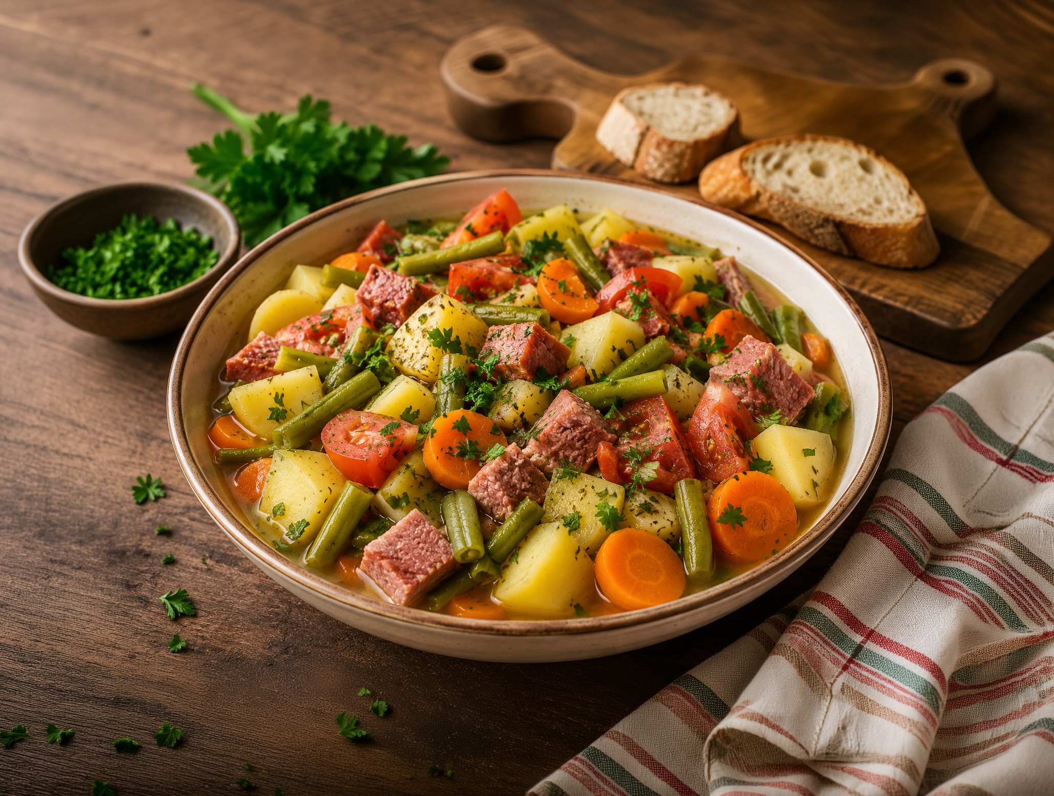 Bunter Sommertopf: Dieses DDR-Rezept vereint Gemüse und Fleisch!