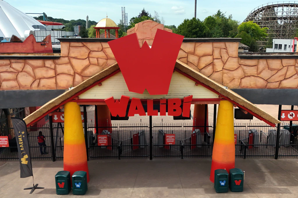 In einem der Vergnügungsparks Walibi (hier in Belgien) kam es zum Unfall.