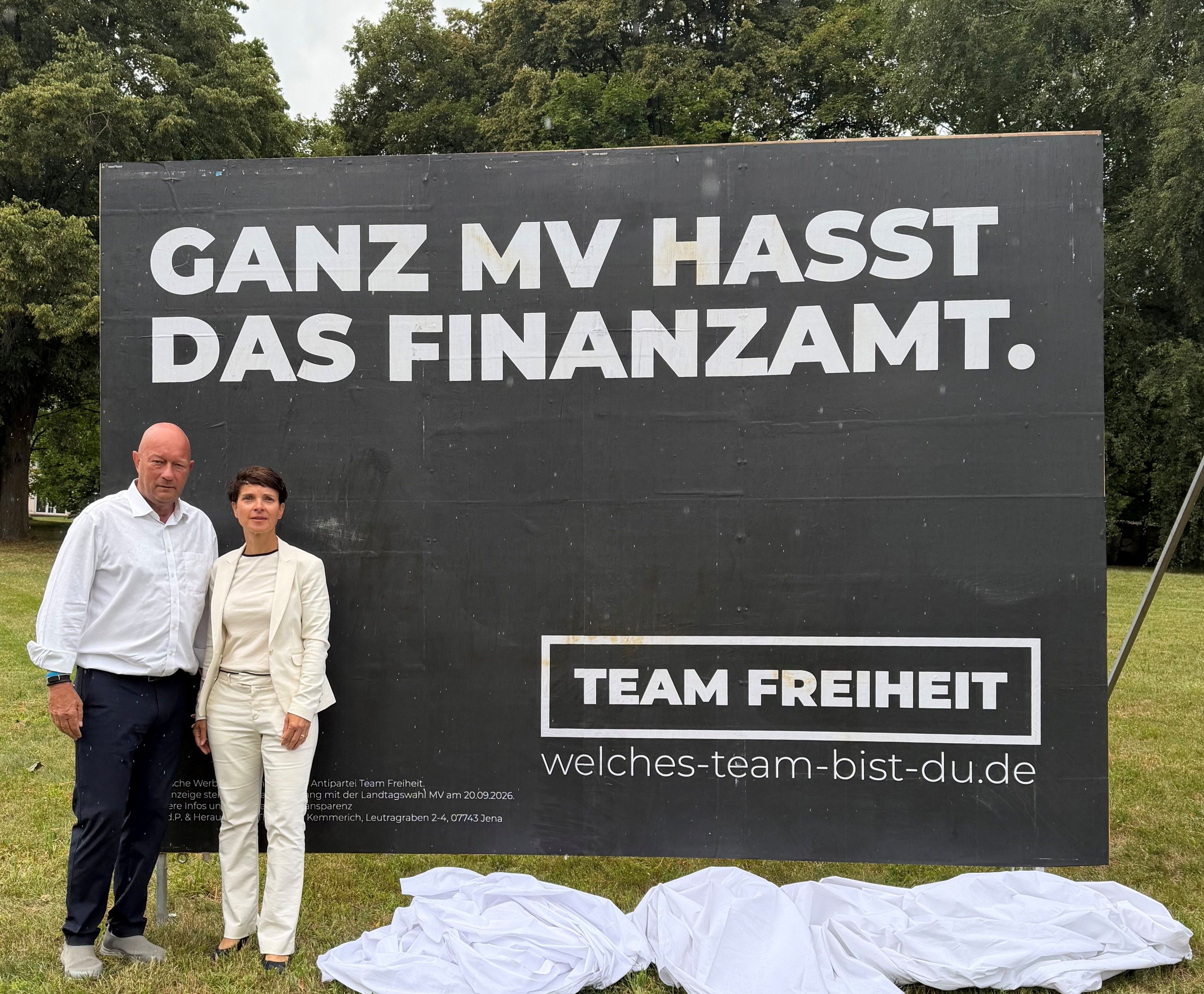 Kampagnenstart in MV: Team Freiheit will Schwesig abwählen – und vier Ministerien streichen