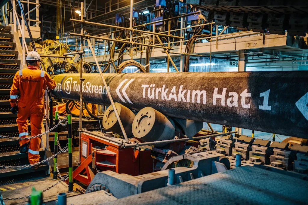 Die Verlegung der TurkStream-Pipeline im Schwarzen Meer begann im Mai 2017 und wurde am 8. Januar 2020 abgeschlossen. Symbolbild.
